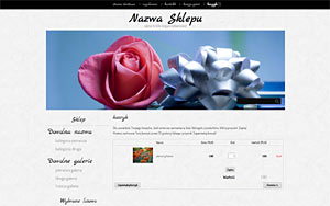 wzór gotowego sklepu