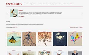 szablon sklepu internetowego