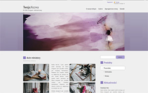 szablony sklepów internetowych